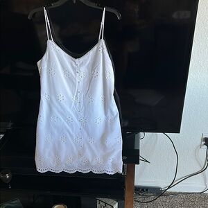 Trixxi White Floral Mini Dress